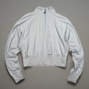 Lululemon Ready To Rulu Half-Zip Pullover Light Lilac Purple Women's Size 4